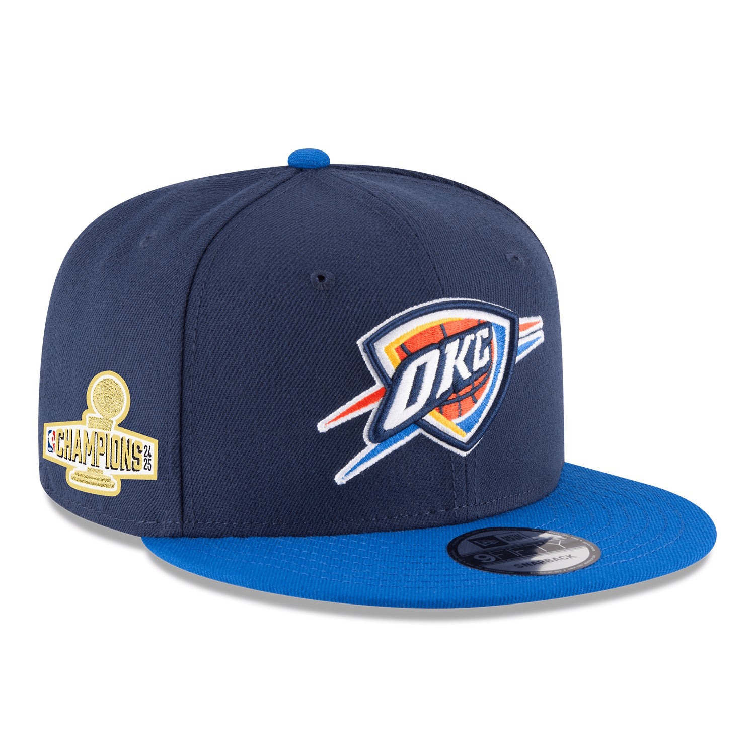 OKC Thunder Championship Hat Snapback NBA Championship Merch 2025 Gifts For Husband-1