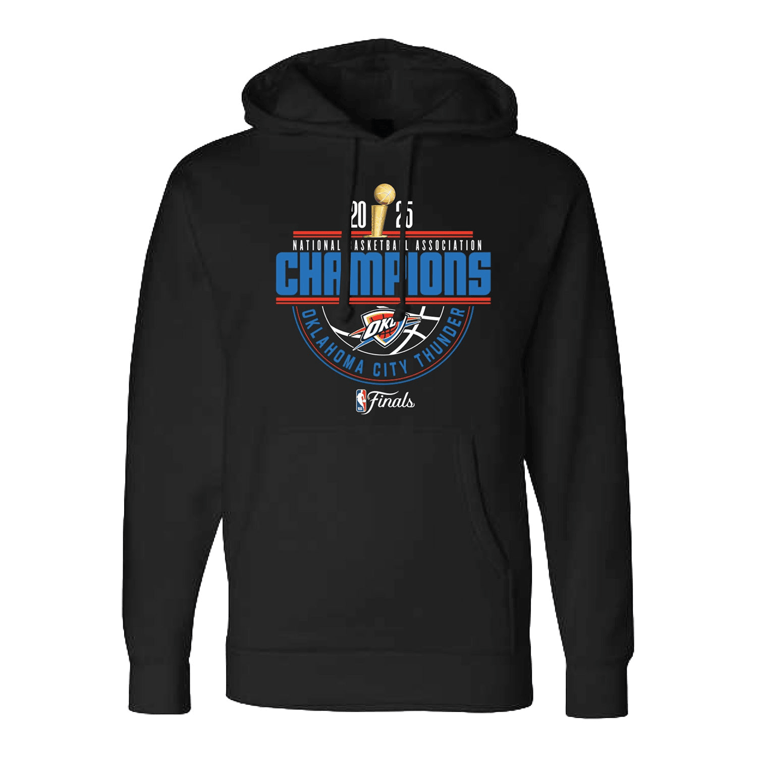 OKC Thunder Championship Hoodie Black 2025 NBA Championship Merch Gifts For Friends-1 OKC Thunder Championship Hoodie Black 2025 NBA Championship Merch Gifts For Friends-1