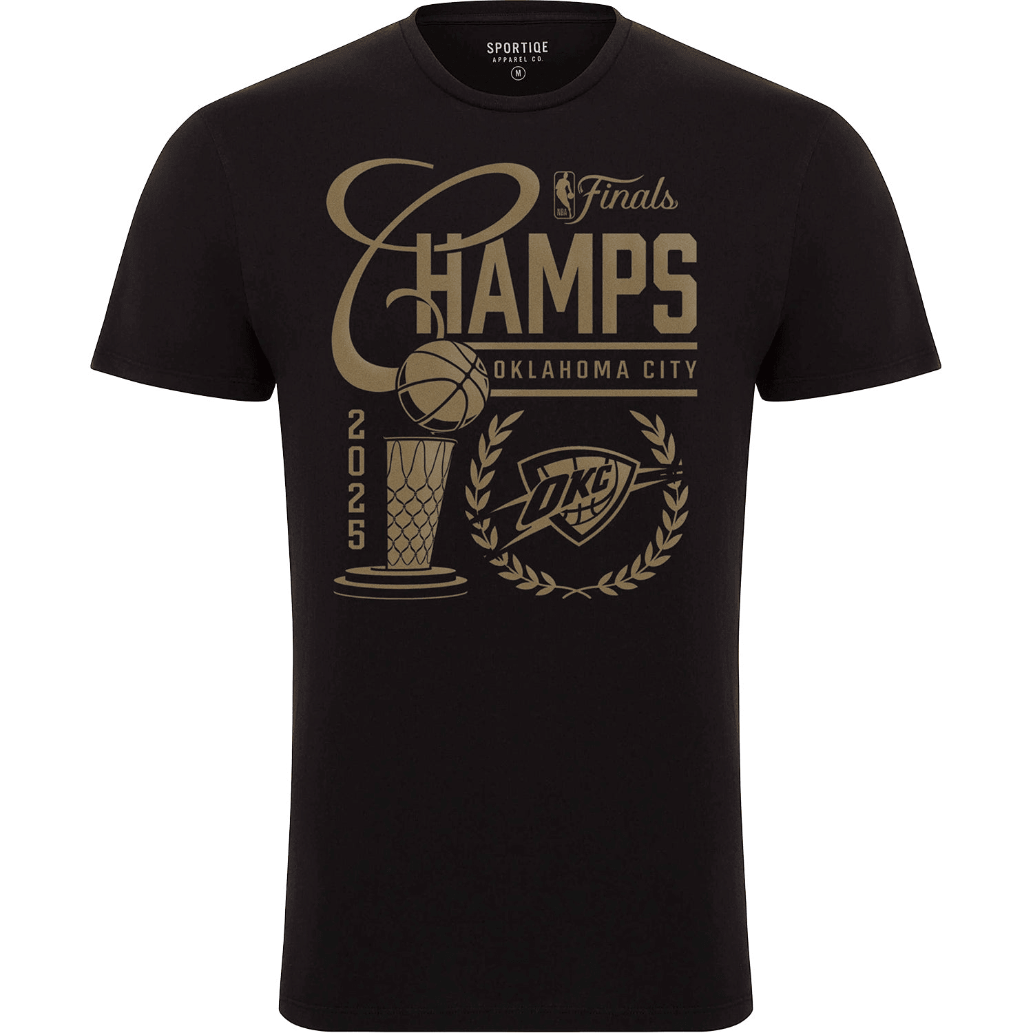 OKC Thunder Championship Shirt Black 2025 NBA Champions Merch Gift For Fans-1 OKC Thunder Championship Shirt Black 2025 NBA Champions Merch Gift For Fans-1