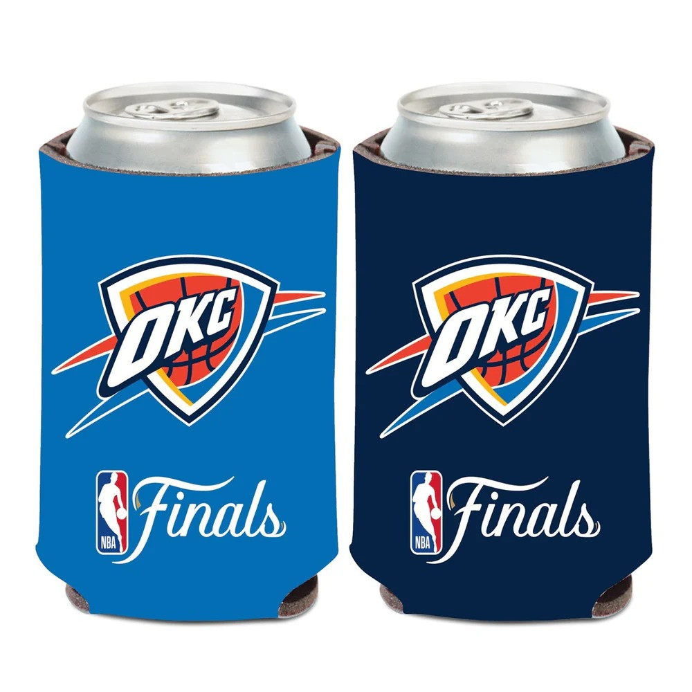 OKC Thunder Finals Can Cooler OKC Merch Finals Can Cooler Gifts For Father's Day Ideas-1