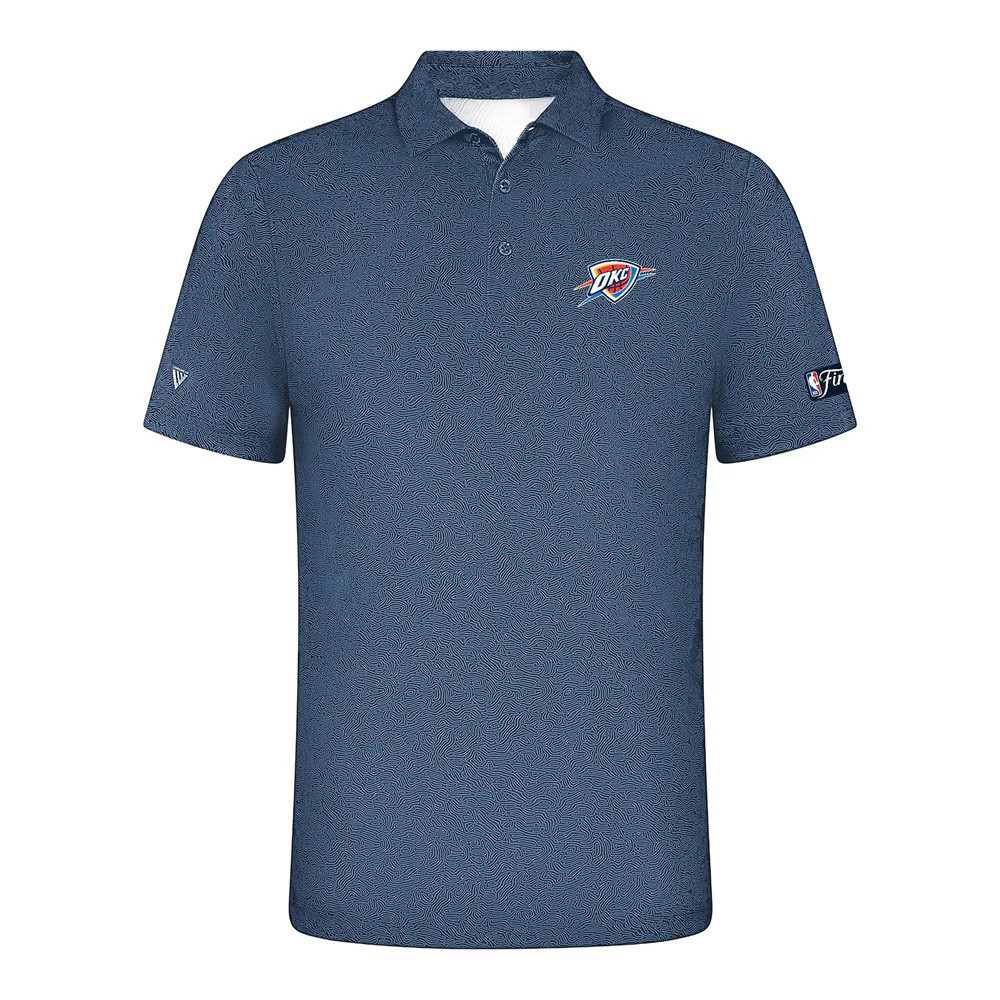 OKC Thunder Finals Polo Shirt OKC Merch Finals Shirt Gifts For Father's Day From Wife-1