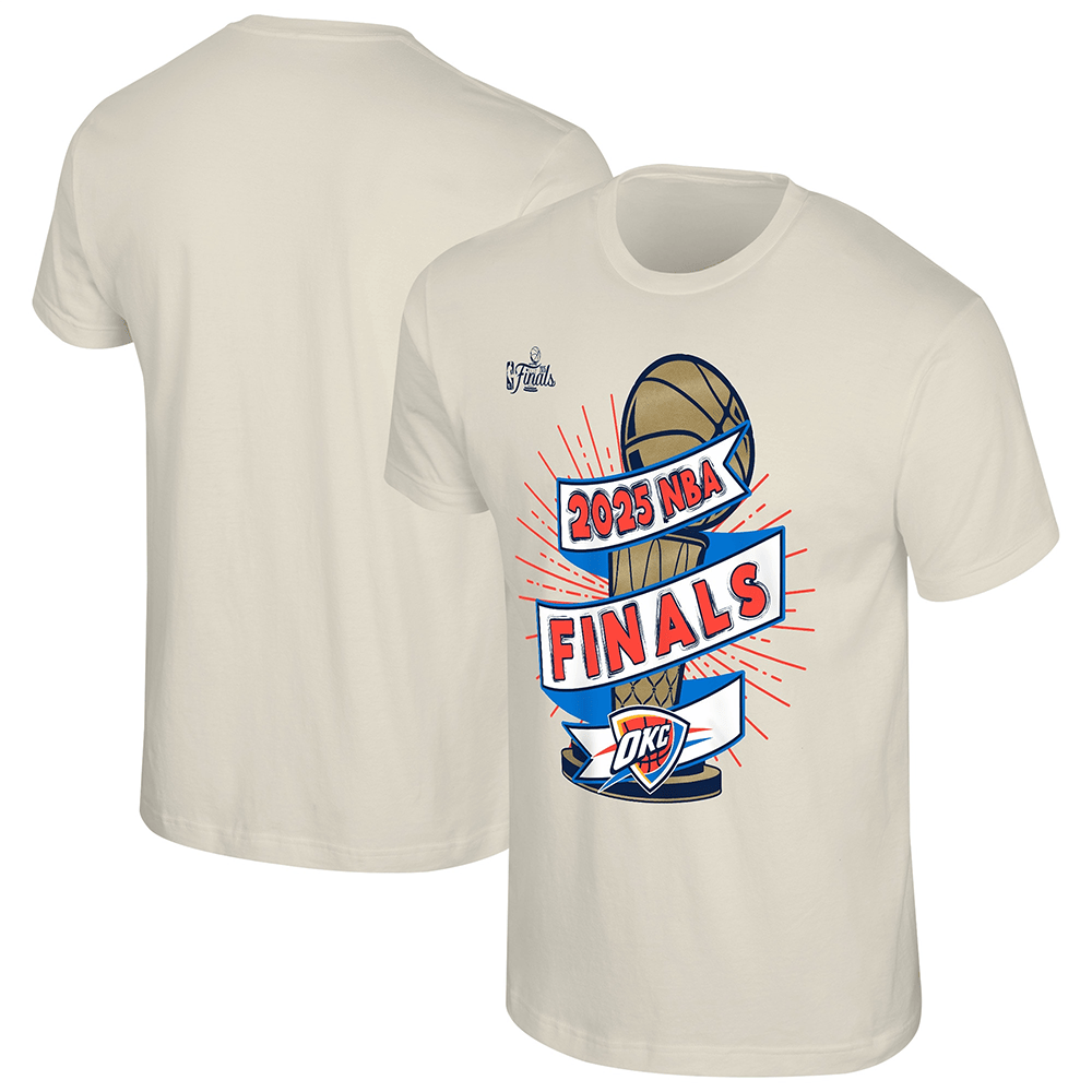 OKC Thunder Finals Shirt OKC Merch Finals 2025 NBA T-Shirt Father's Day Gifts For Son In Law-1