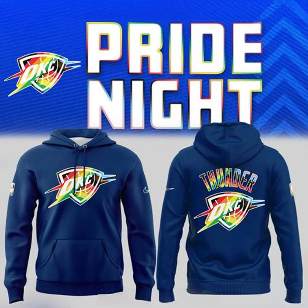 OKC Thunder Pride Night 2025 NBA Hoodie OKC Merch Gifts For Husband-1