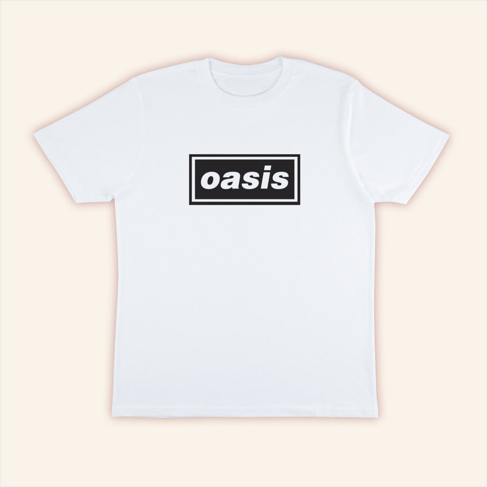 Oasis Merch 2025 Decca Logo T-Shirt White Birthday Gifts For Besties Gifts For Her Christmas Presents-1 Oasis Merch 2025 Decca Logo T-Shirt White Birthday Gifts For Besties Gifts For Her Christmas Presents-1
