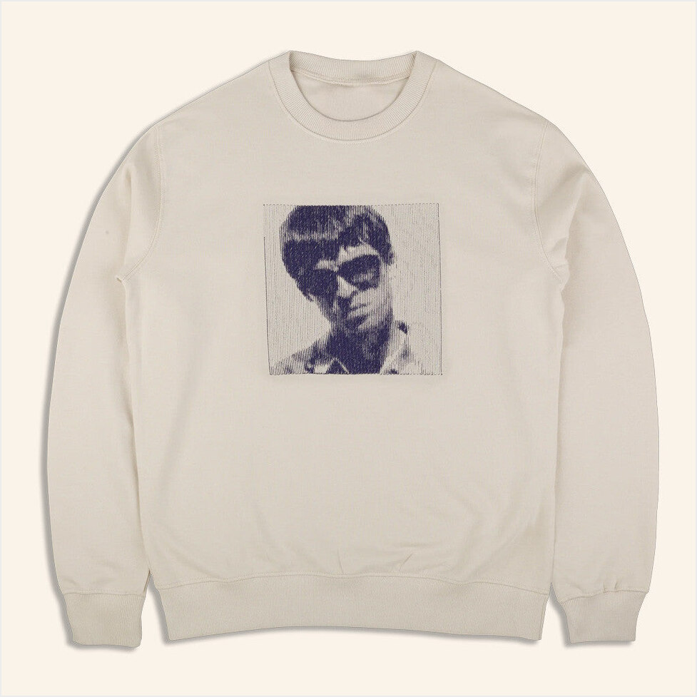 Oasis Merch 2025 Live 25 Noel Embroidered Portrait Sweatshirt Birthday Gift Ideas For Him-1