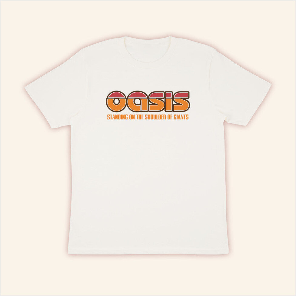 Oasis Merch 2025 Standing On The Shoulder Of Giants T-Shirt Gifts For Girlfriend Gifts For Fans-1