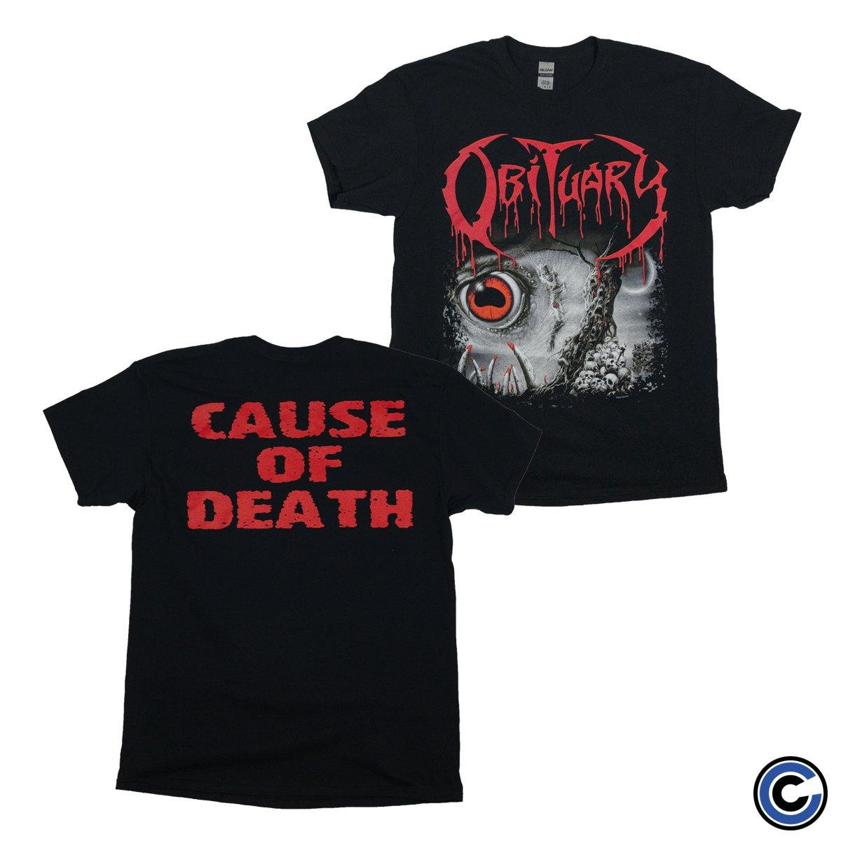 Obituary Merch Cause of Death Shirt Obituary Shirt-1