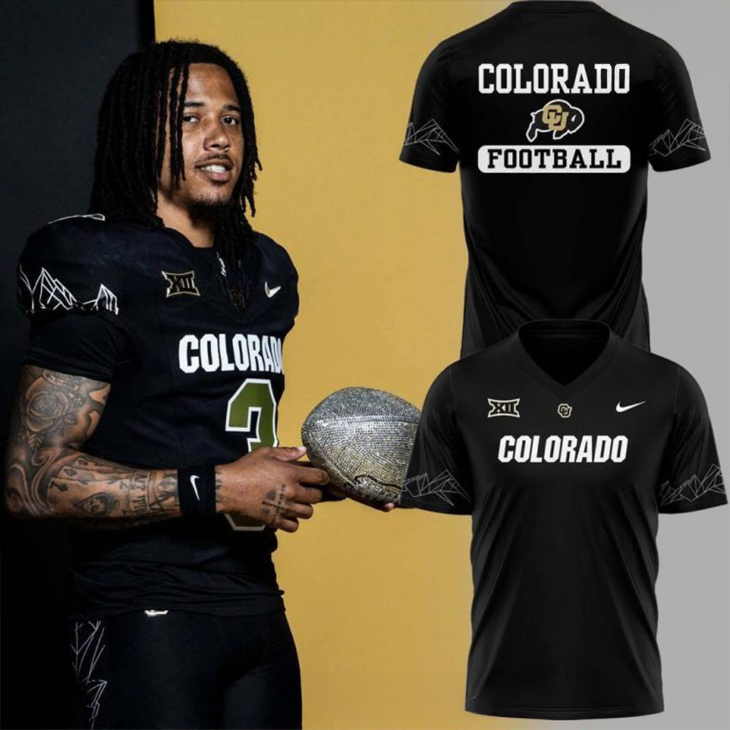 Official Colorado Buffaloes Football 2025 Football Jersey Fan Merch Gift Ideas For Him-1