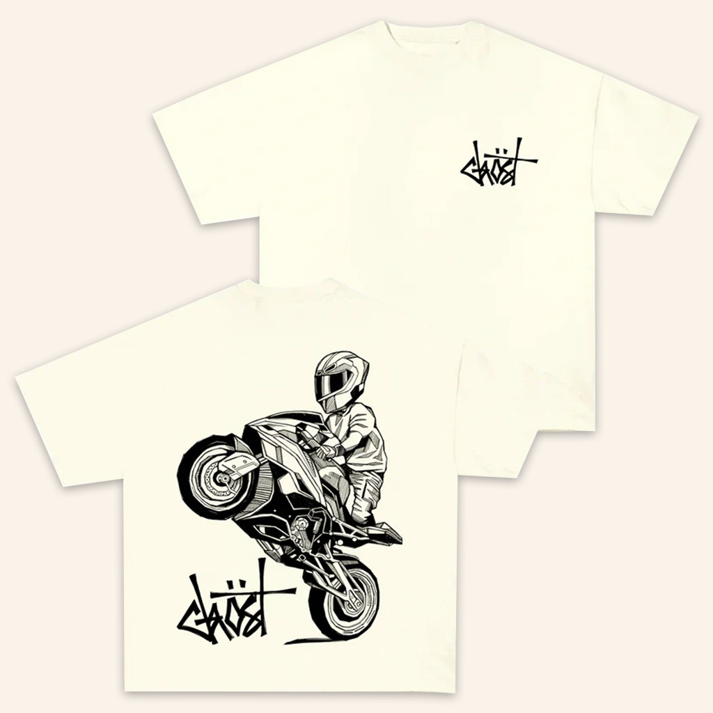 Official Ghost Racing Merch Store Shop Big Head Shirt-1