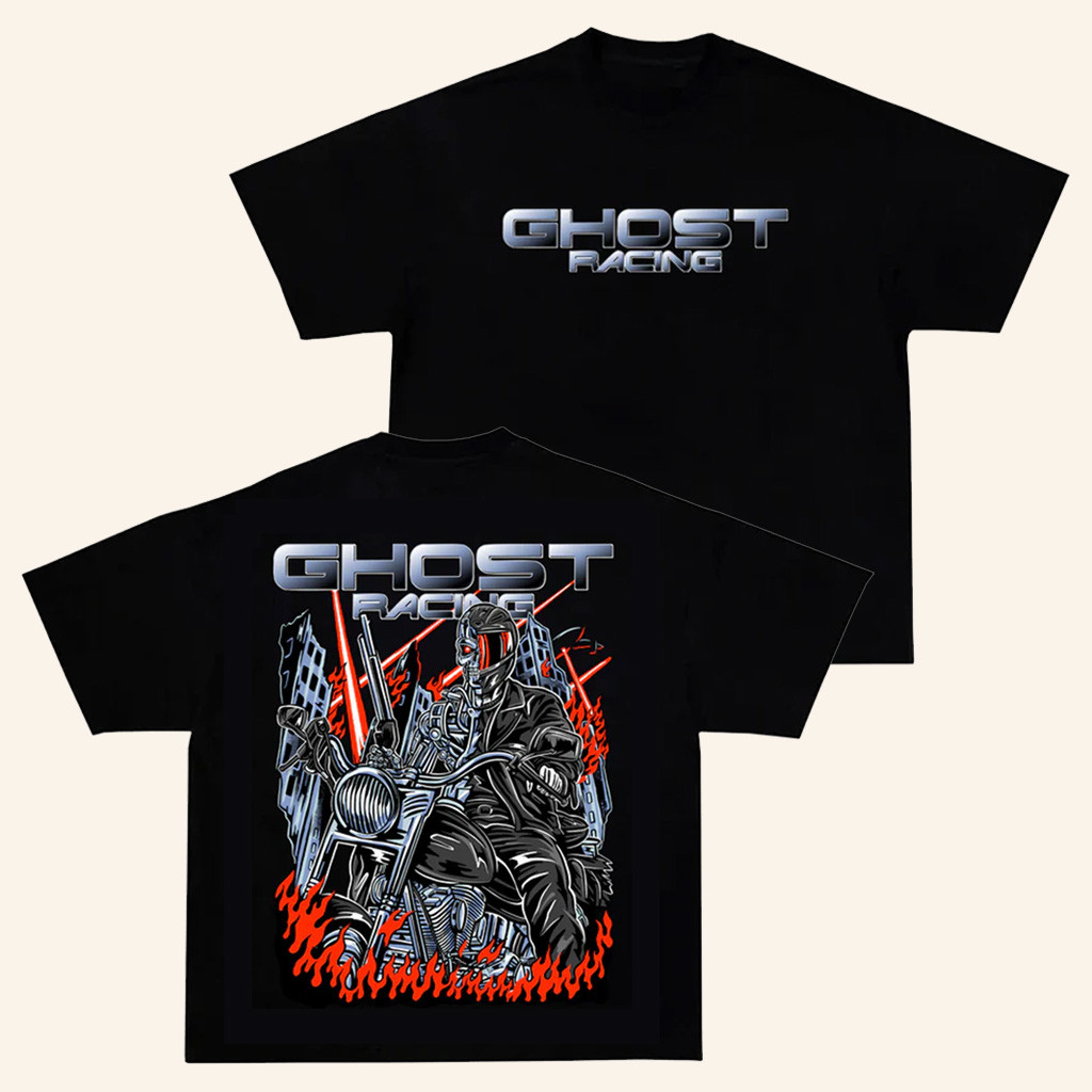 Official Ghost Racing Merch Store Shop The Terminator Shirt Black-1