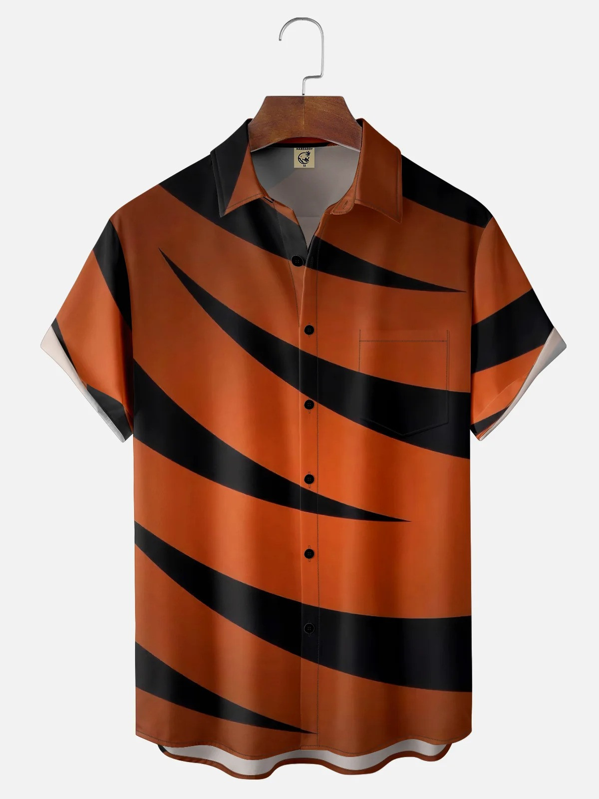 Ohio American Football Chest Pocket Casual Shirt-1