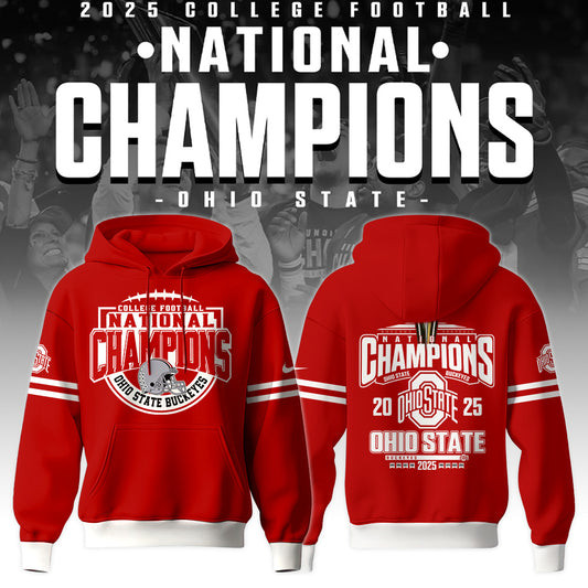 Ohio State Buckeyes NCAA National Champions Hoodie Football Gifts For Men-1
