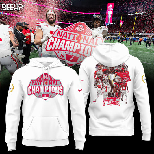 Ohio State Buckeyes NCAA National Champions Hoodie Gift Ideas For Football Lovers-1