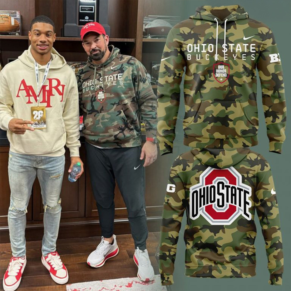 Ohio State Buckeyes Our Honor Defend Special Camo Hoodie Buckeyes Merch Gifts For Dad-1 Ohio State Buckeyes Our Honor Defend Special Camo Hoodie Buckeyes Merch Gifts For Dad-1