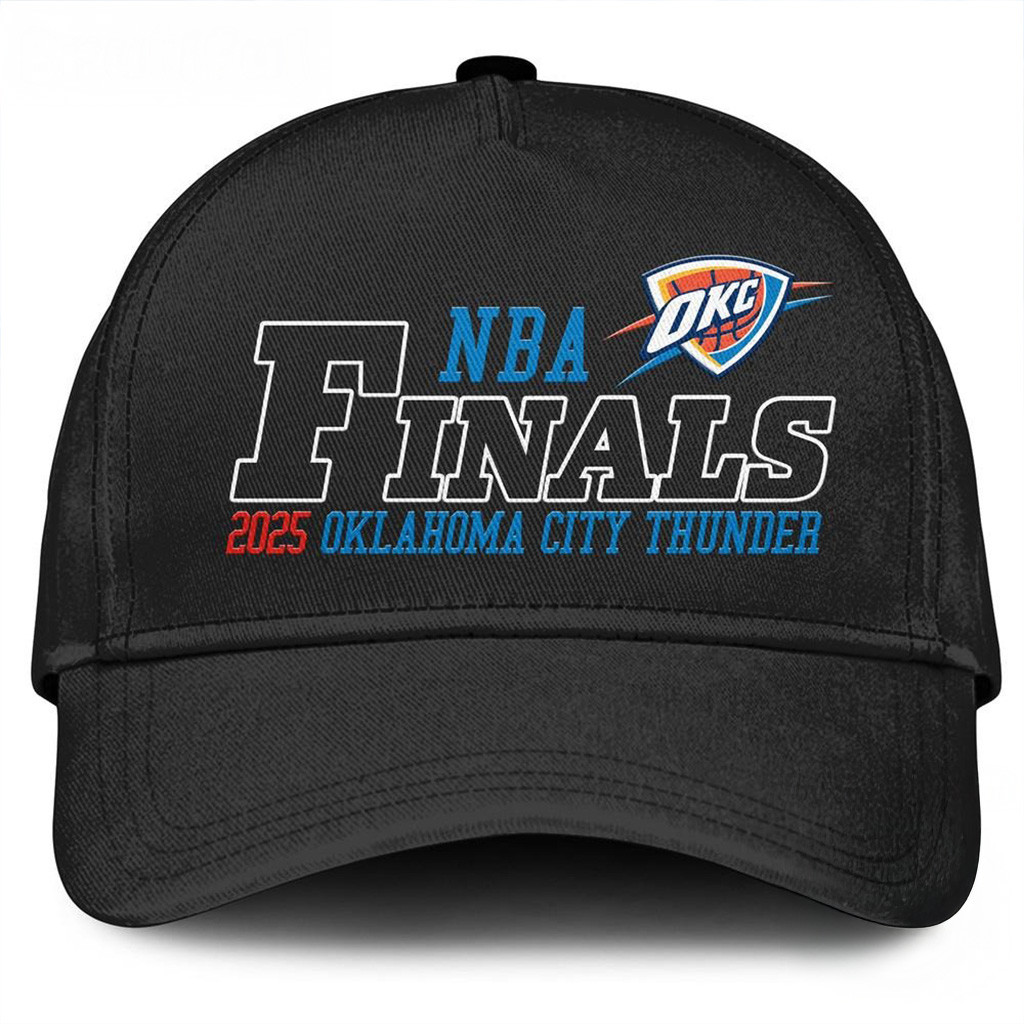 Oklahoma City Thunder 2025 NBA Final Hat OKC Merch Gift For Basketball Lover-1