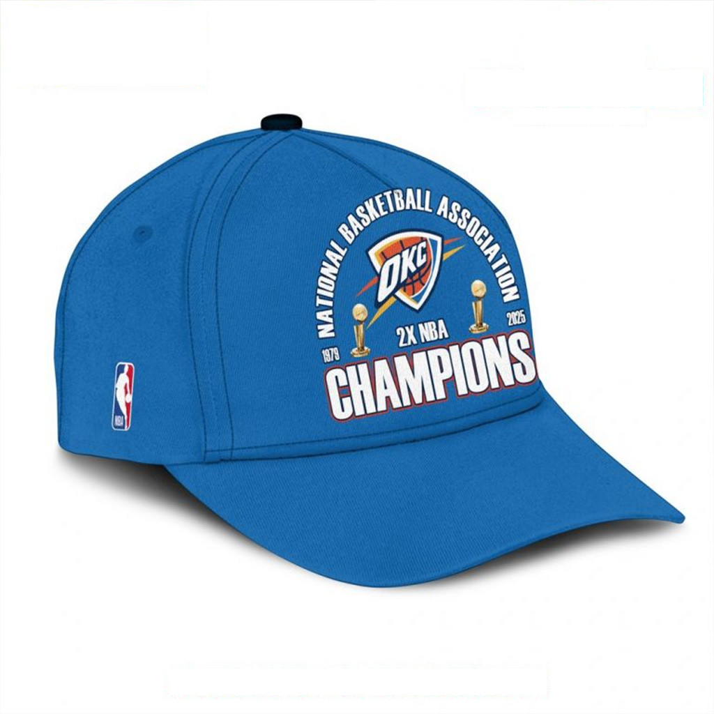 Oklahoma City Thunder 2X NBA Champions Limited Edition Basketball Jersey-1