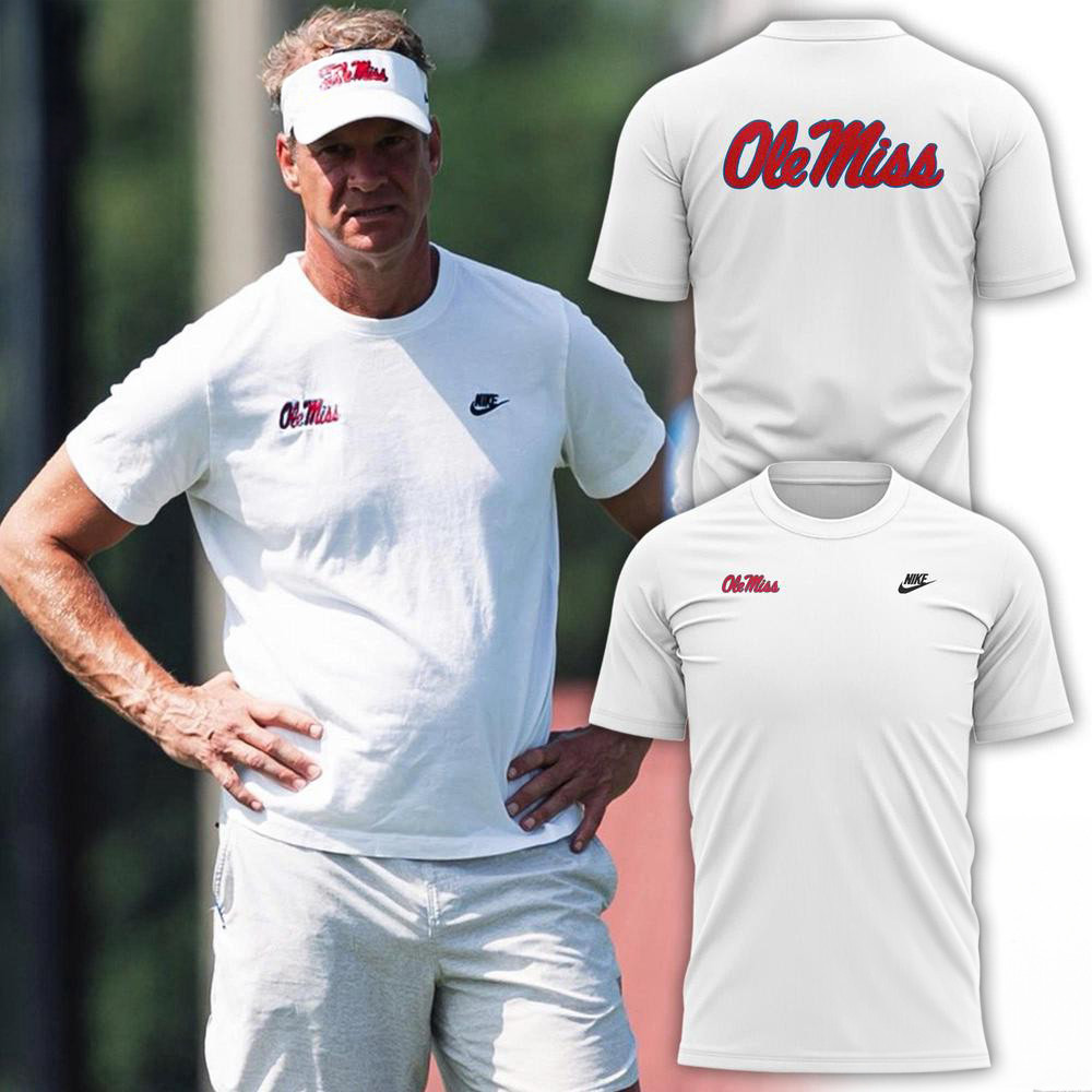 Ole Miss Rebels Coach Lane Kiffin 2025 T-Shirt Gifts For Dad-1