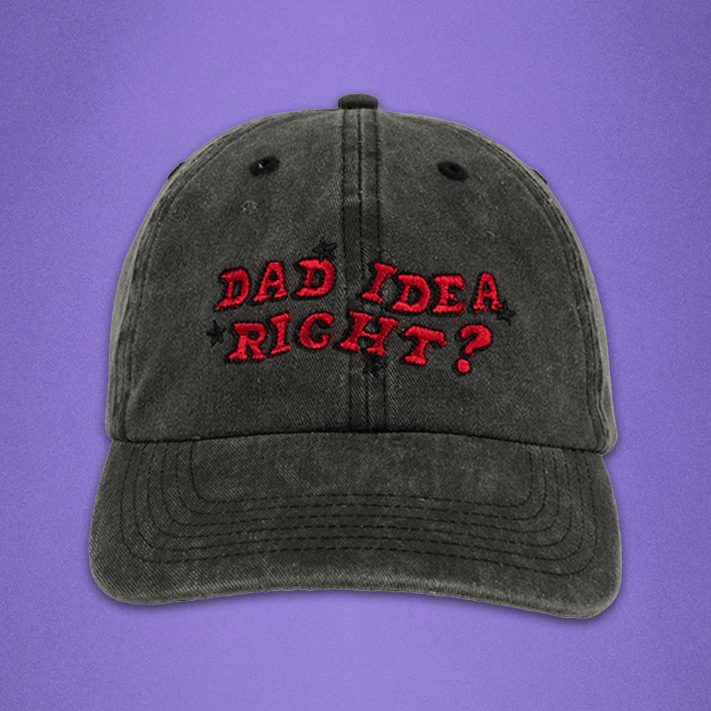 Olivia Rodrigo Merch Bad Idea Right Embroidered Hat Top 10 Father's Day Gifts-1