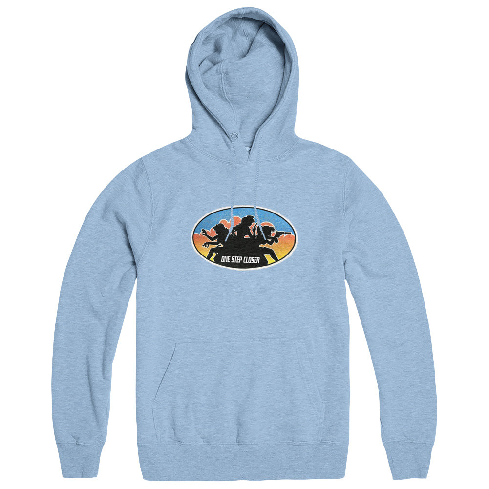 One Step Closer Merch Embroidered Vintage Anime Hoodie One Step Closer Hoodie Father'S Day Gifts For Metal Music Lovers-1