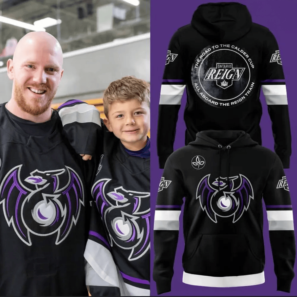 Ontario Reign Reign Train Hoodie Ontario Reign Merch Fathers Day Gift From Daughter-1