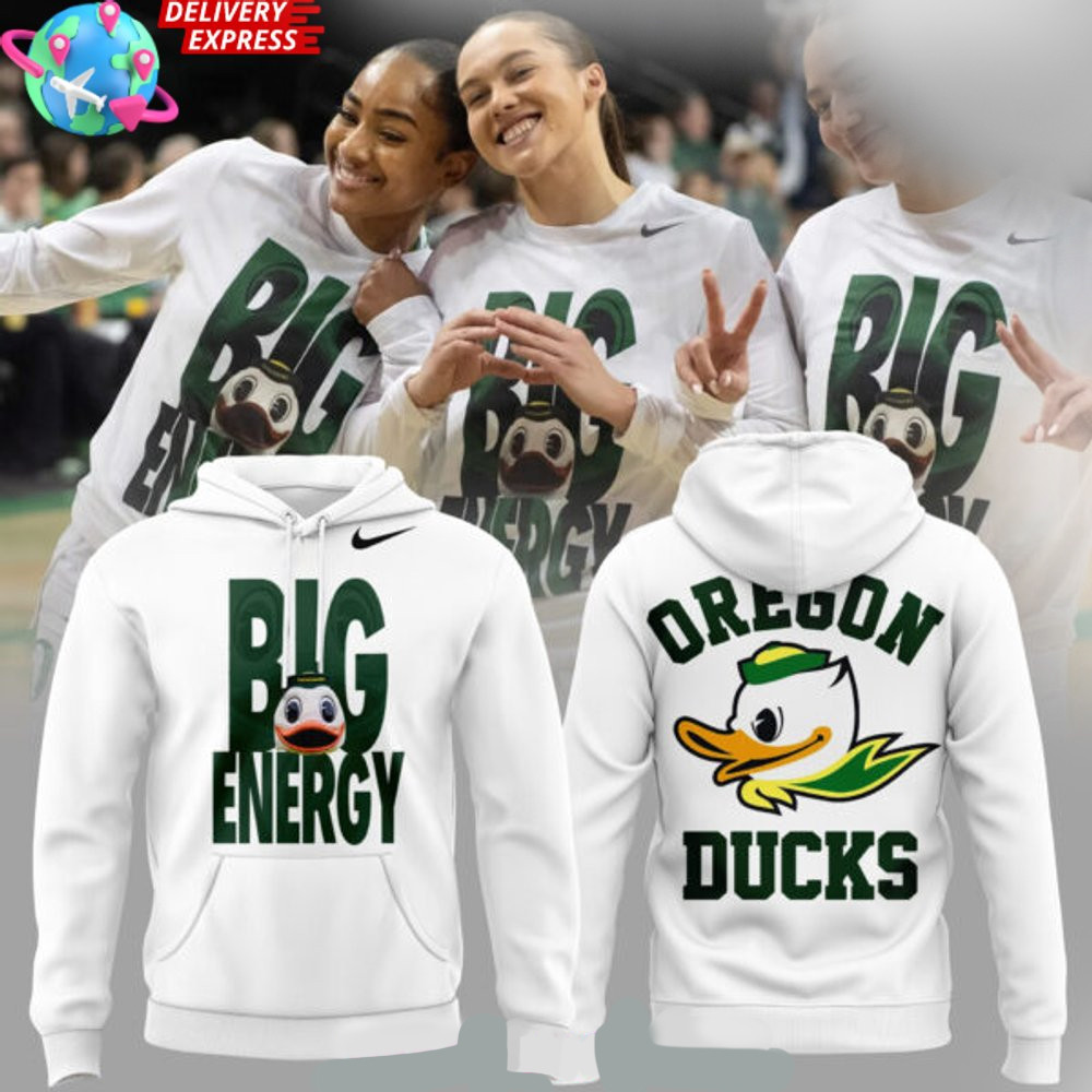 Oregon Ducks Big Energy Special Hoodie Ducks Merch Best Father's Day Gifts For Grandpa-1