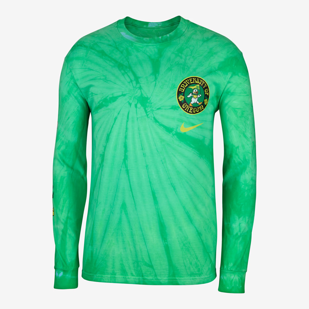 Oregon Grateful Dead Merch Grateful Duck Long Sleeve T-Shirt Best Gifts For Football Fans-1