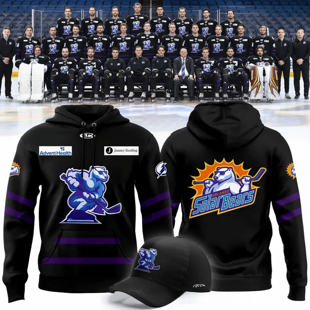 Orlando Solar Bears Hoodie Orlando Solar Bears Merch Great Father's Day Gifts-1
