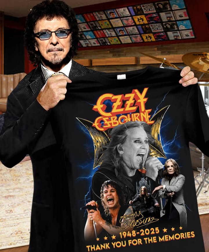 Ozzy Osbourne Thank You For The Memories T-Shirt RIP Ozzy Osbourne Merch Fans Gifts-1