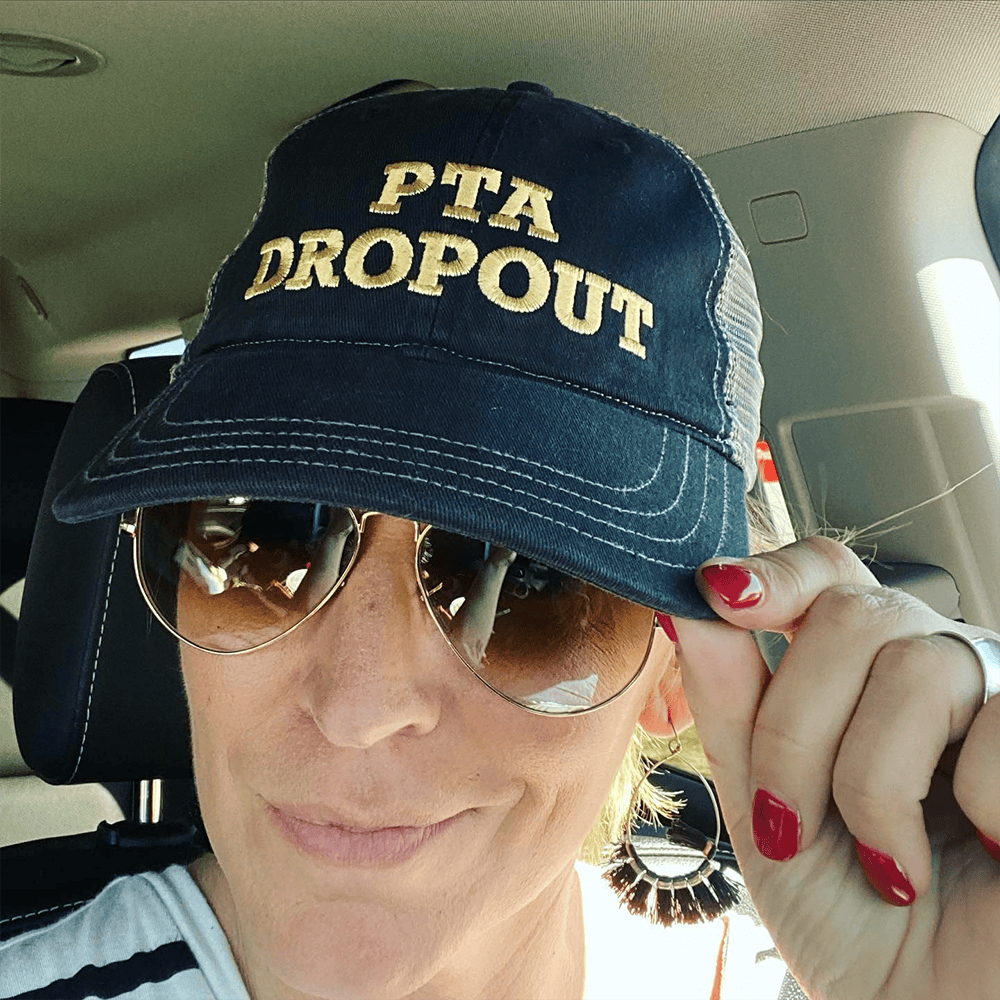PTA Dropout Hat PTA Dropout Embroidered Trucker Hat Gifts For Mom-1