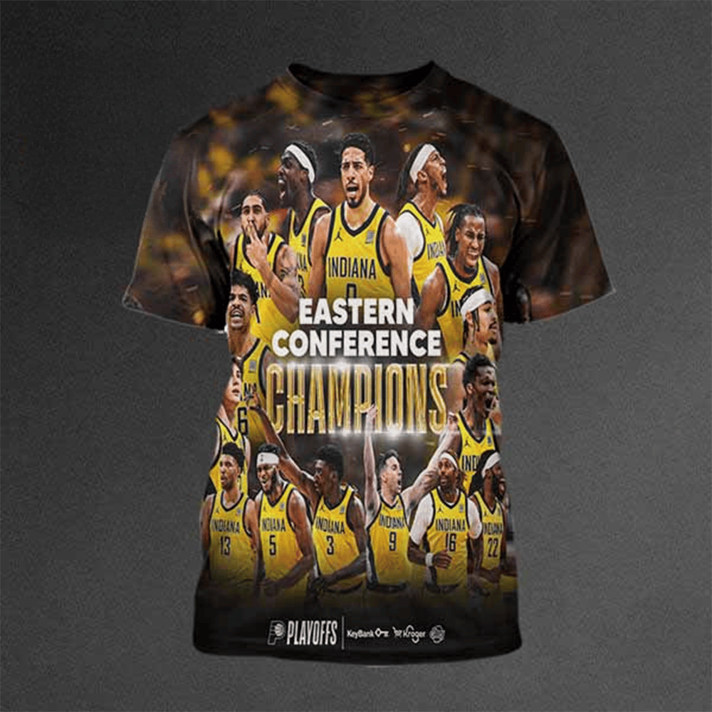 Pacers NBA Finals Merch Pacers Eastern Conference Finals Shirt Best Father's Day Gifts-1