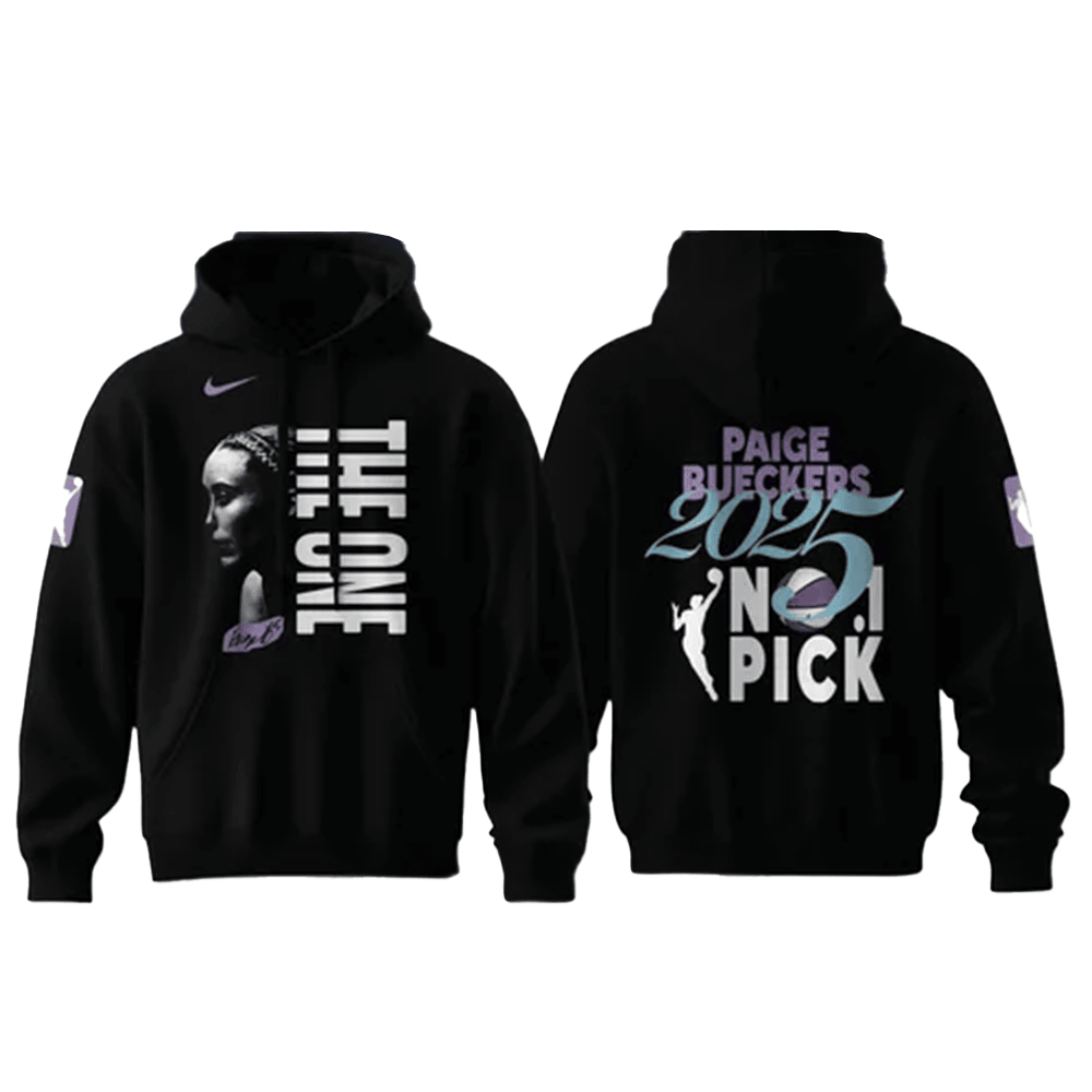 Paige Bueckers 2025 The One WNBA Hoodie Paige Bueckers Merch Fathers Day Delivery Gifts-1
