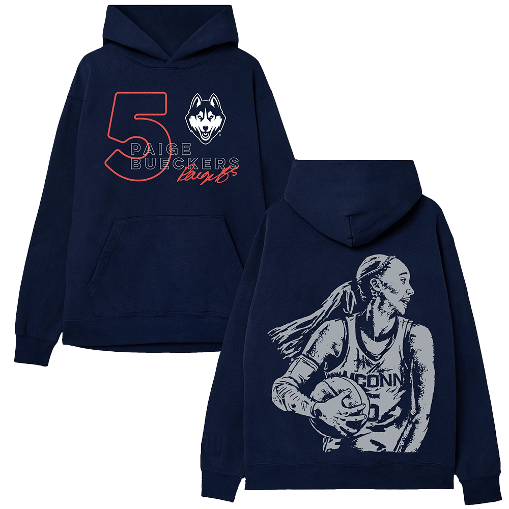 Paige Bueckers Hoodie Uconn National Championship Hoodie Uconn Merch Mother's Day Gifts-1