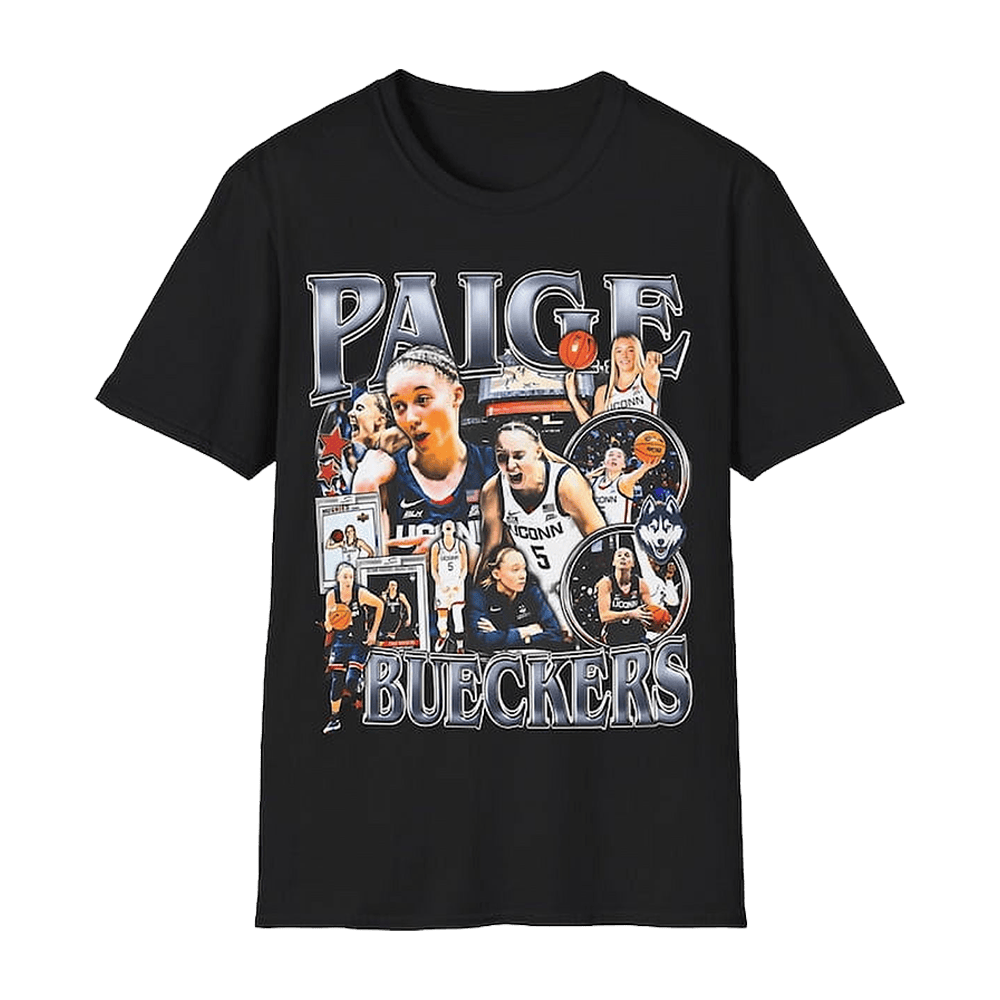 Paige Bueckers Shirt Uconn National Championship Shirt Uconn Womens Basketball Merch For Fans-1