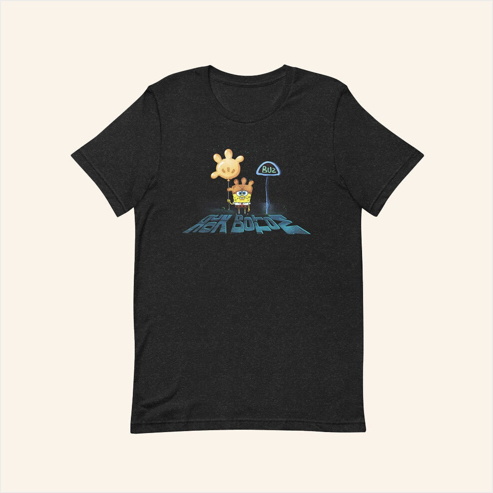 Paramount Store Merch Spongebob Rock Bottom Glove T-Shirt Gifts For Friends Gifts For Him-1 Paramount Store Merch Spongebob Rock Bottom Glove T-Shirt Gifts For Friends Gifts For Him-1