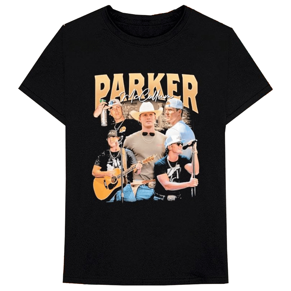 Parker Mccollum Merch Parker McCollum Collage Live Photo T-Shirt Great Father's Day Presents-1