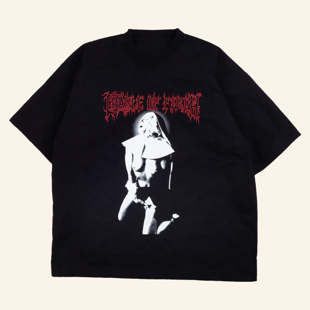 Patron Of The New Merch Cof Iconic Nun Metalized T-Shirt Gifts For Him-1