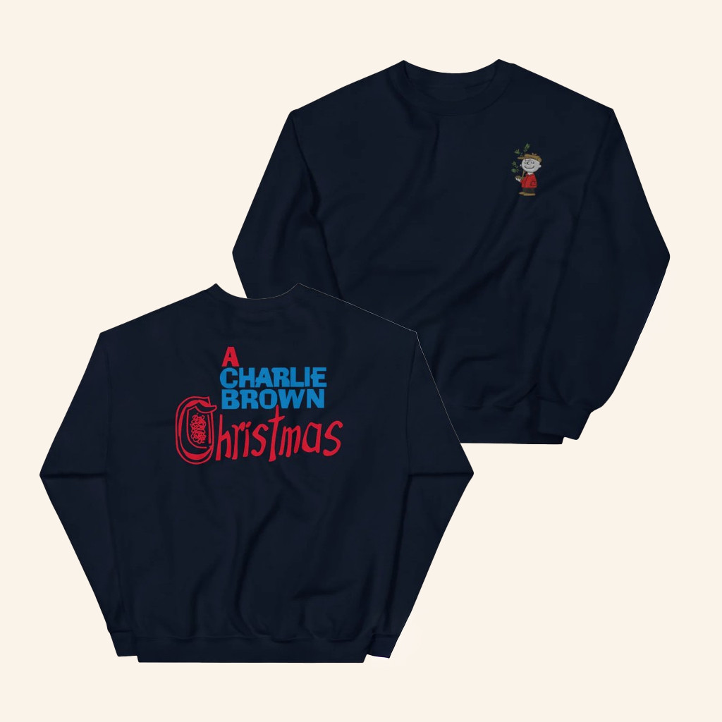 Peanuts Merch Peanuts A Charlie Brown Christmas Sweatshirt Gifts For Son-1