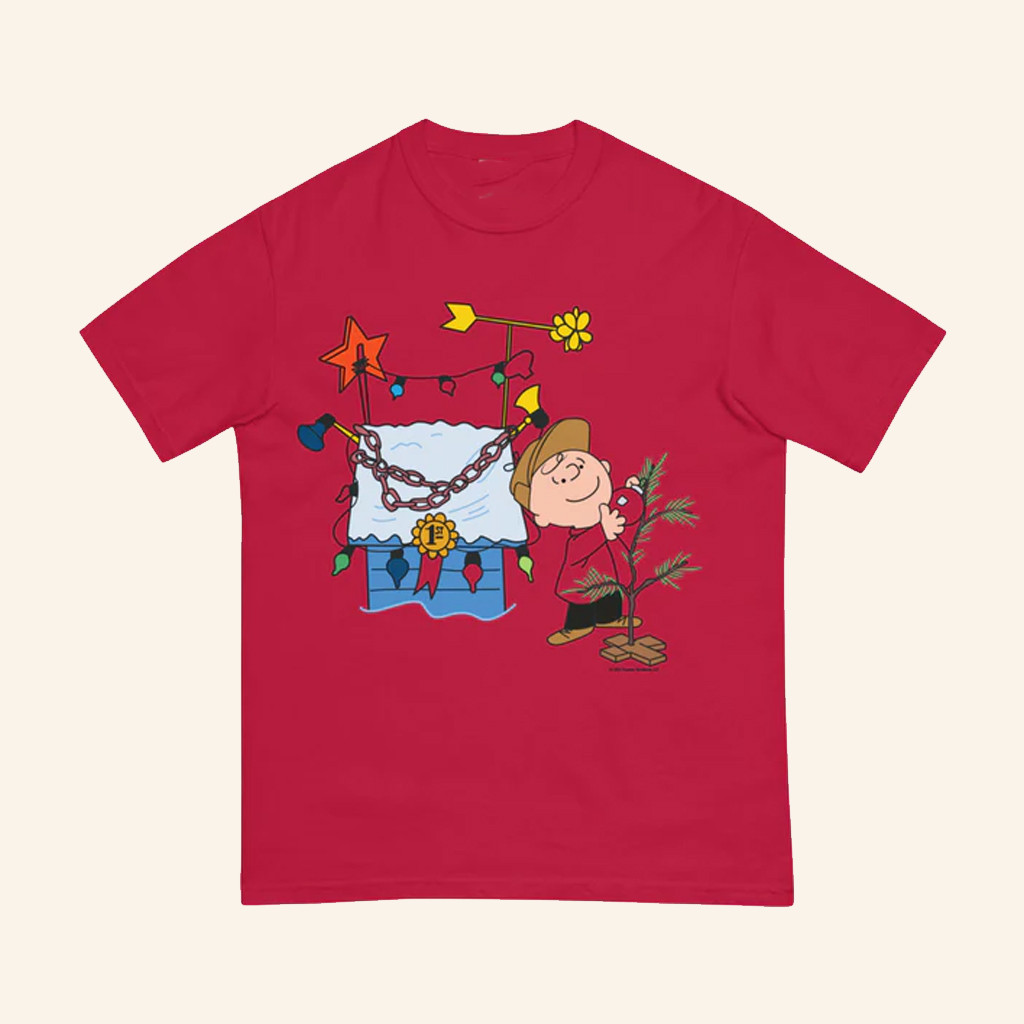 Peanuts Merch Peanuts A Charlie Brown Christmas T-Shirt Gifts For Besties-1