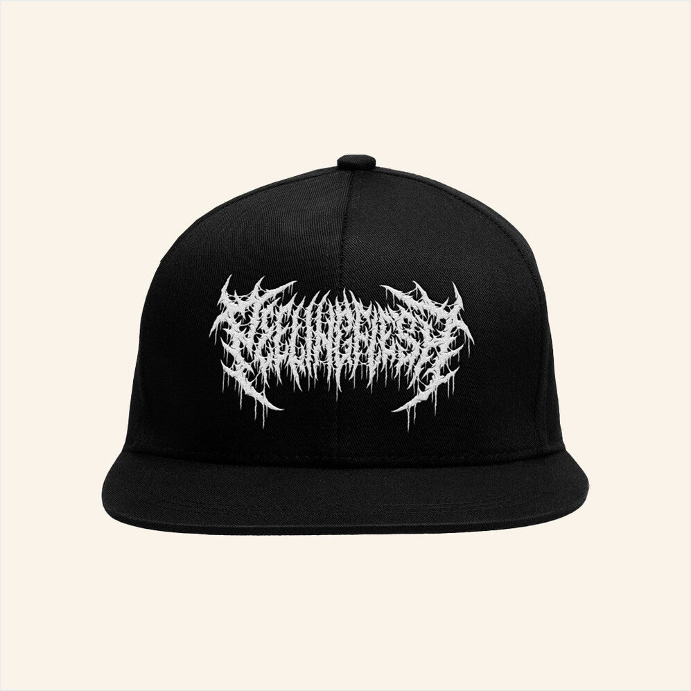 Peeling Flesh Merch Peeling Flesh Embroidered Snapback Hat Music Related Gifts For Guys-1
