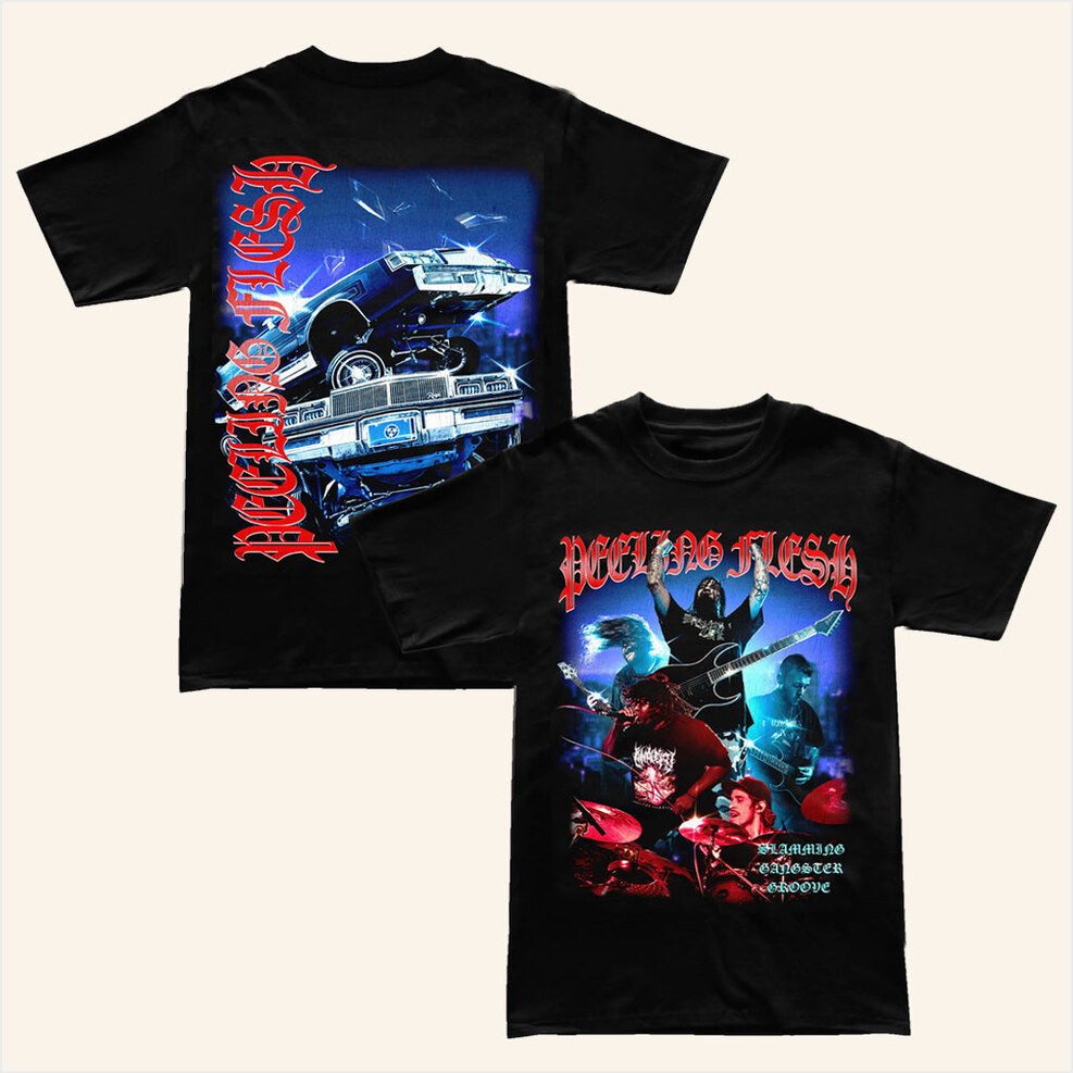 Peeling Flesh Merch Peeling Flesh Group Mixtape Shirt Best Gifts For Music Lovers Gifts For BFF-1