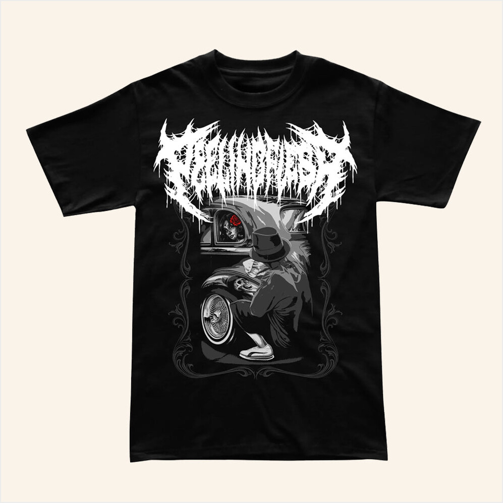 Peeling Flesh Merch Peeling Flesh Lowrider Shirt Unique Gifts For Music Lovers Gifts For Fans-1