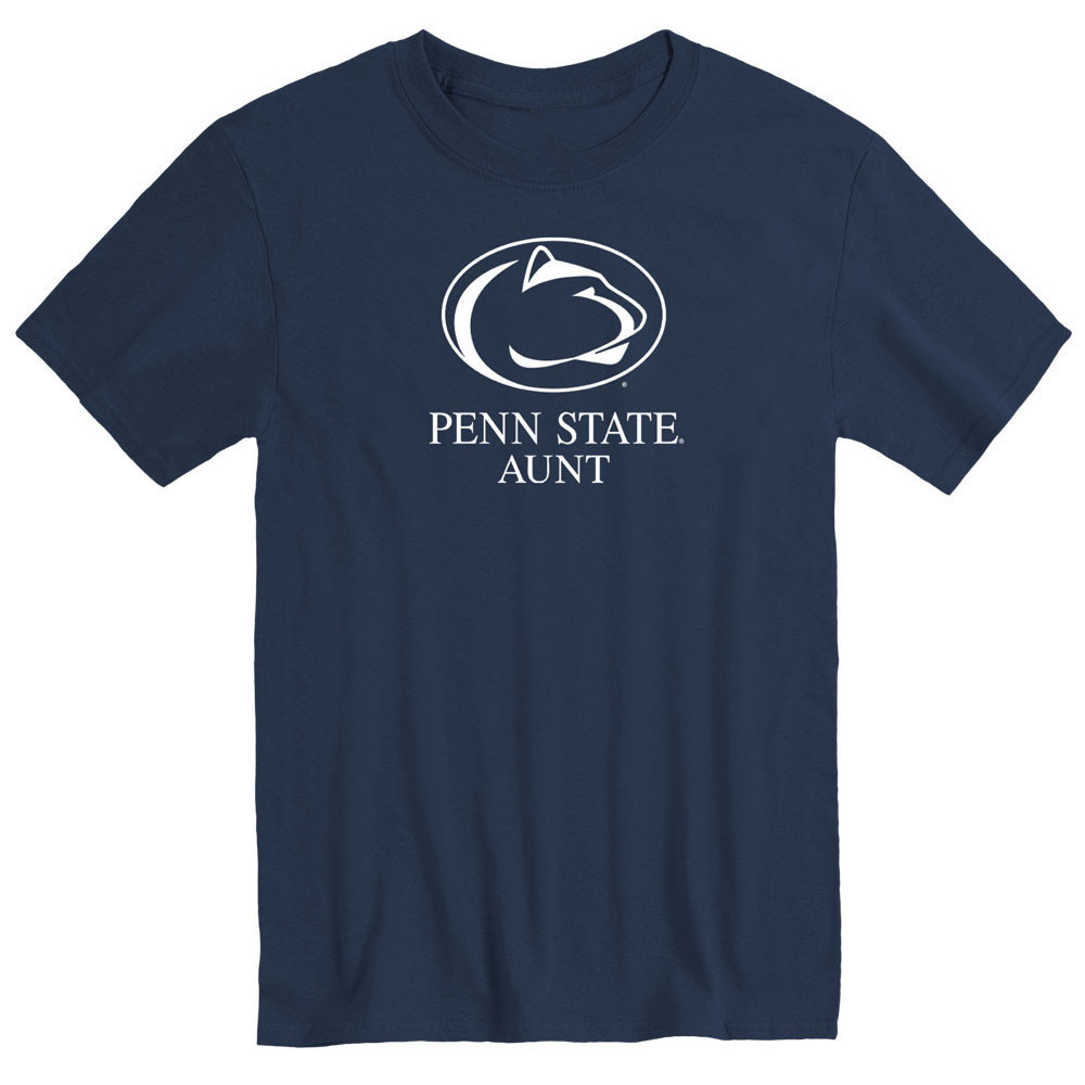 Penn State Aunt T-Shirt Navy Gifts For Him Her-1