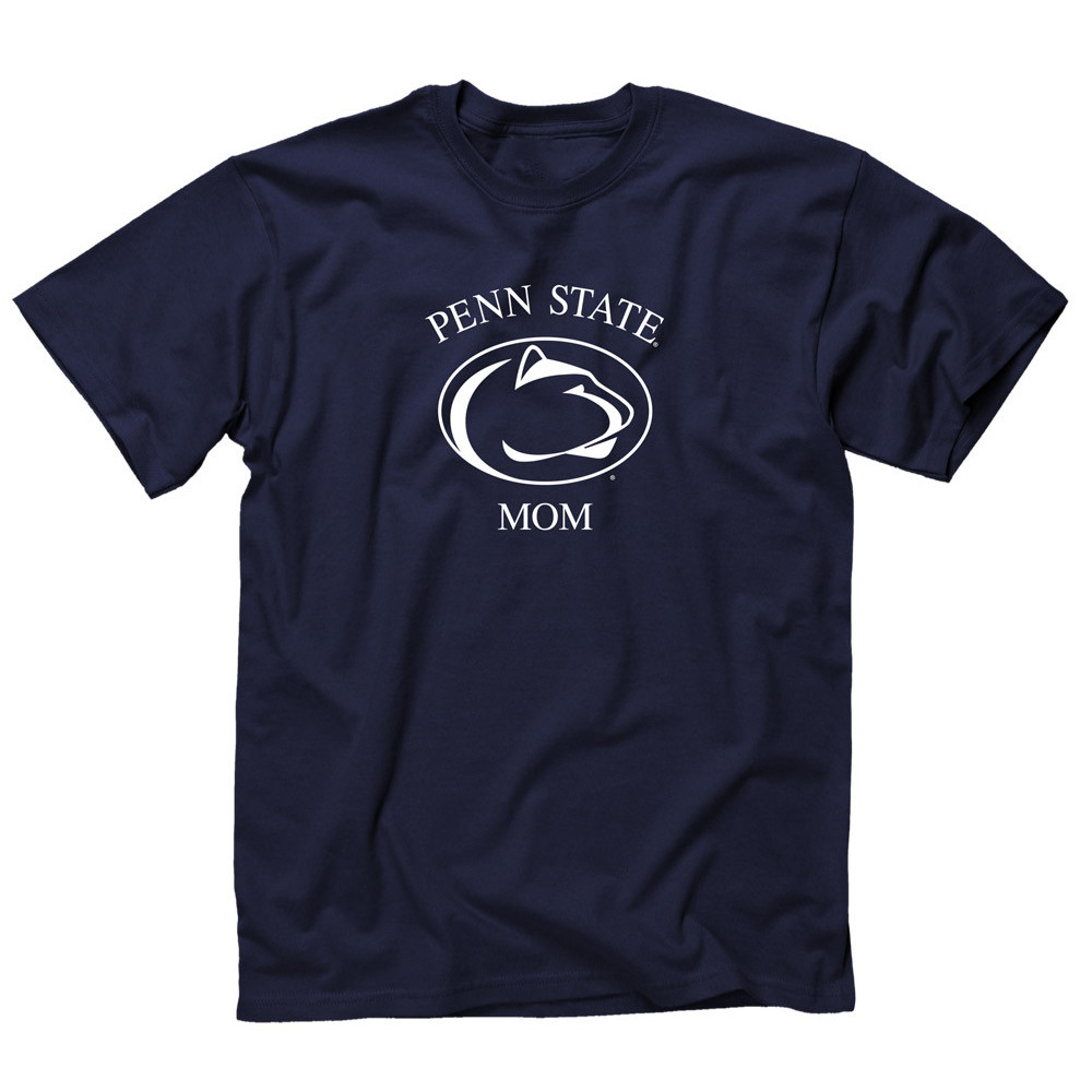 Penn State Mom T-Shirt Navy Mother's Day Gifts For Mom-1