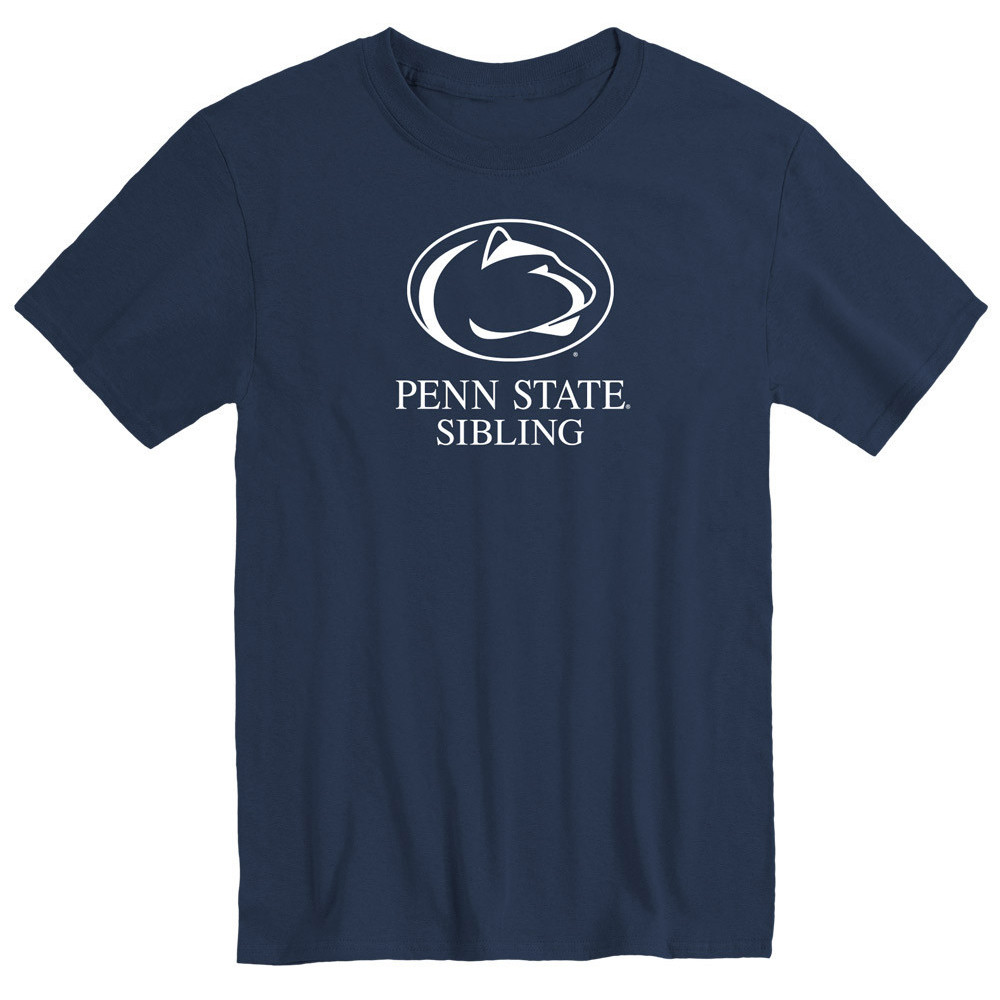 Penn State Sibling T-Shirt Navy Gifts For Best Friends-1