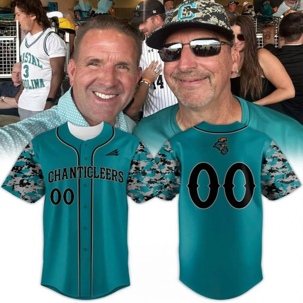 Personalized 2025 Coastal Carolina Chanticleers Baseball Camo Baseball Jersey Chanticleers Merch-1