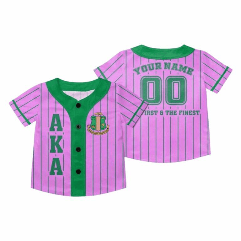 Personalized Alpha Kappa Alpha 1908 Baseball Jersey Gifts For Wife-1