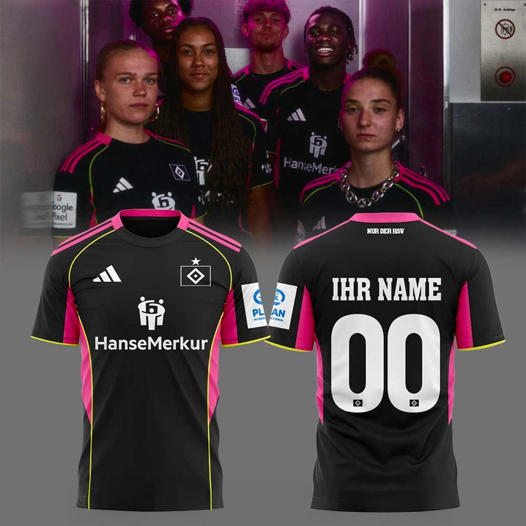 Personalized Auflage Hamburger FC Ausweichtrikot 2526 Shirt Fan Merch Gift For Her-1