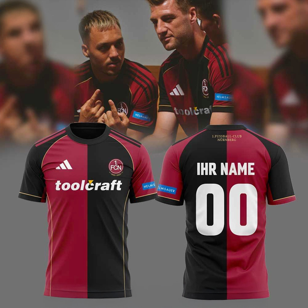 Personalized Auflage Nurnberg Fc Sondertrikot 125 Jahre Shirt Fan Merch Gift For Him-1