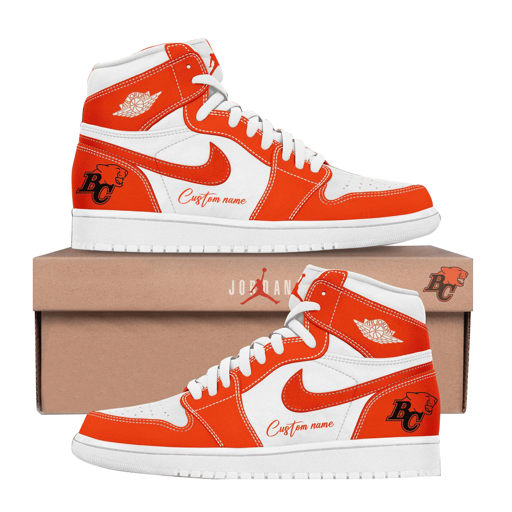 Personalized BC Lions Nike Air Jordan 1 BC Lions Merch Good Father's Day Presents-1
