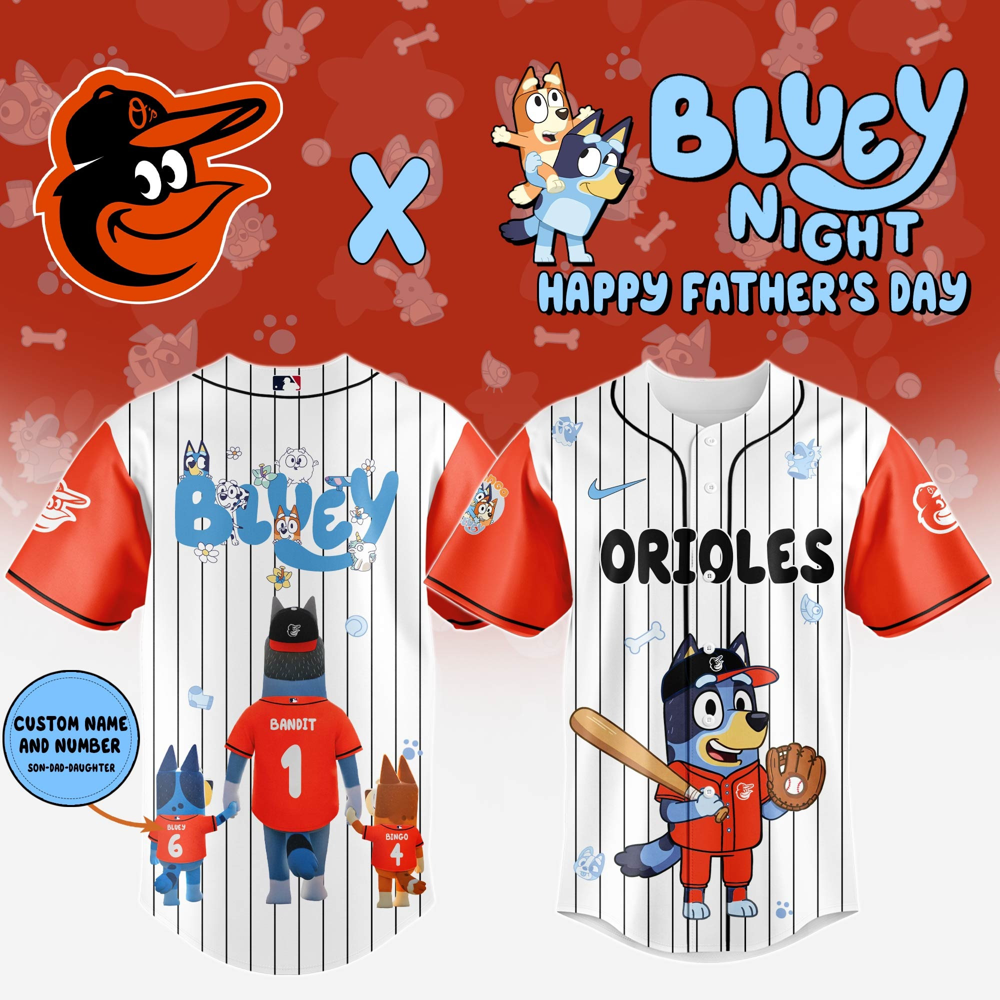 Personalized Baltimore Orioles Happy Father's Day Jersey 2025 Baltimore Orioles Merch-1